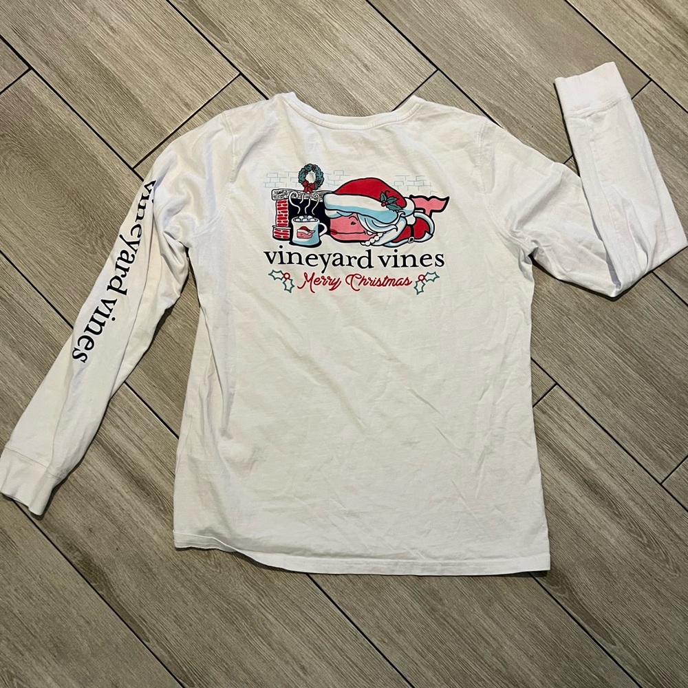 Vineyard vines long sleeves ,clean white